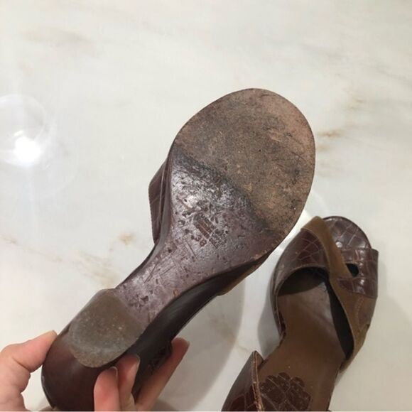 Vintage Y2K Aldo wedges size 8 - Picture 7 of 9